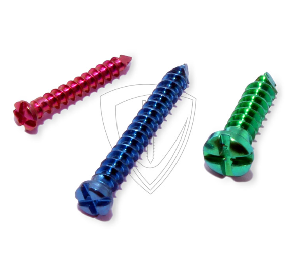 Titanium Mini Screw Cross Slot Head 1.5mm
